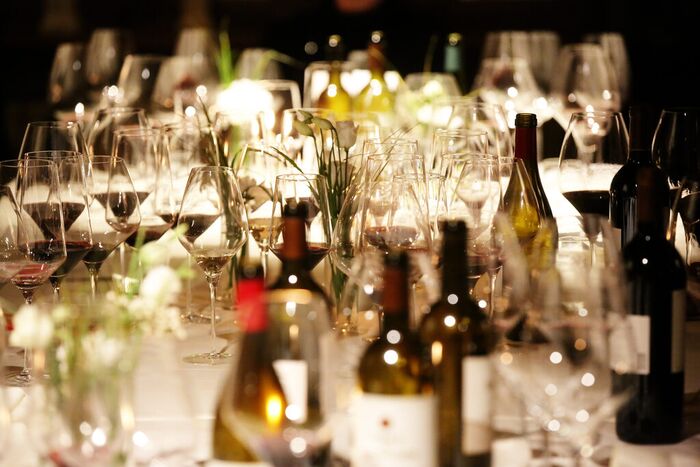 Weinbegleitung an der Tafel