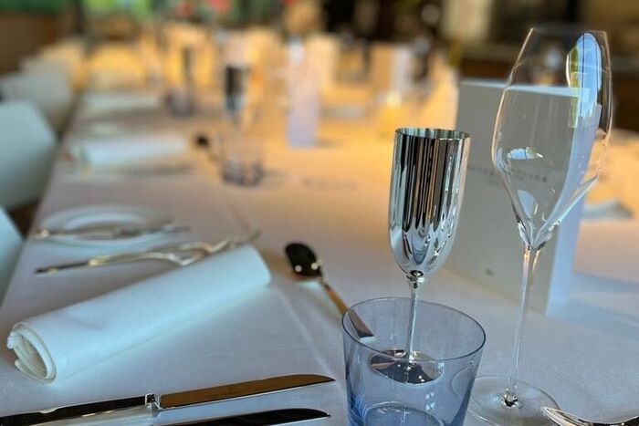 Gedeck am Chefs Table