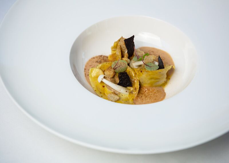Waldpilz-Ravioli