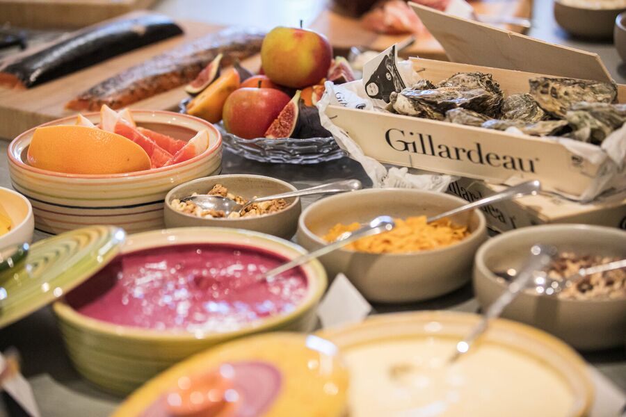 Buffet beim Kaiser-Brunch